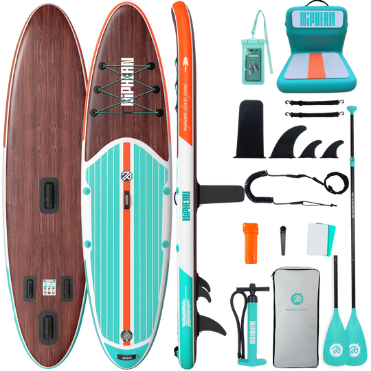 Niphean Classic Clovis Point Series All-Round 10'6" Inflatable Stand Up Paddle Board Set