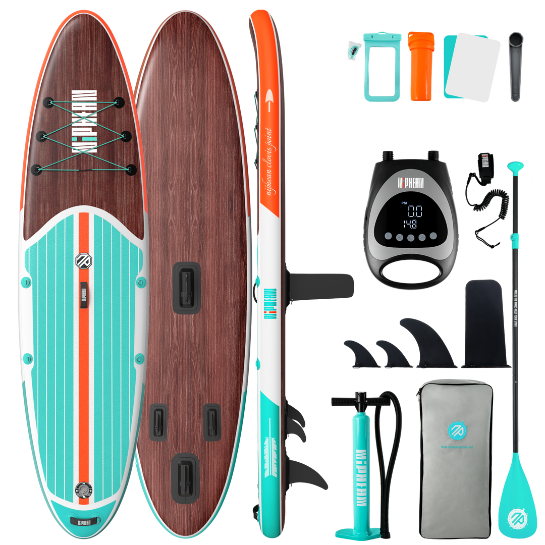 Niphean Classic Clovis Point Series All-Round 10'6" Inflatable Stand Up Paddle Board Set|20260305001.png|Recycled materials