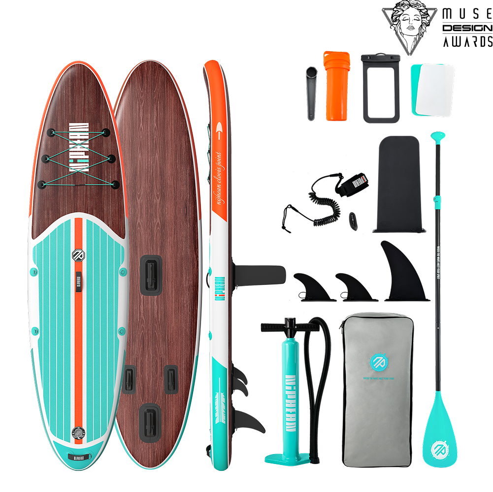 Niphean Classic Clovis Point Series All-Round 10'6" Inflatable Stand Up Paddle Board Set