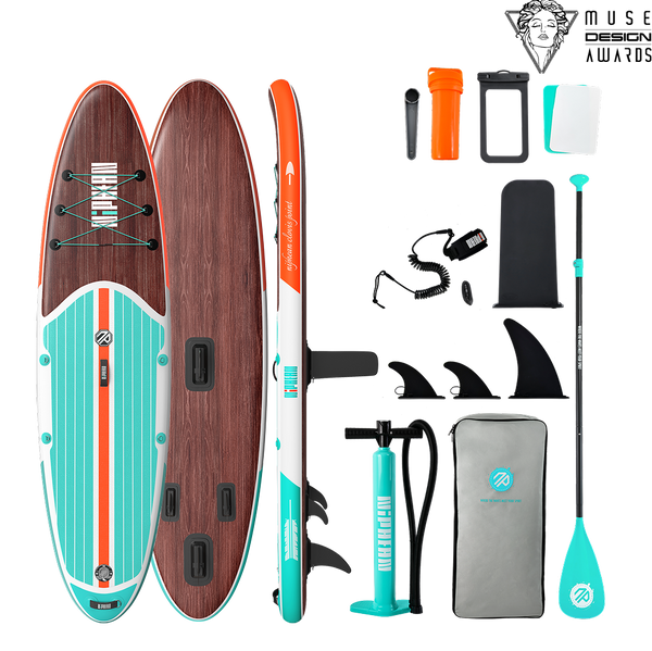 Niphean Classic Clovis Point Series All-Round 10'6" Inflatable Stand Up Paddle Board Set