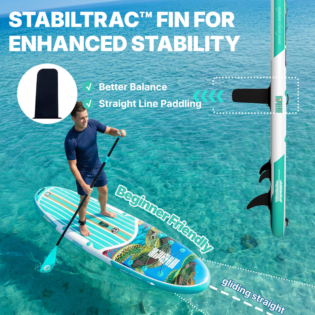 Niphean Classic Clovis Point Series All-Round 10'6" Inflatable Stand Up Paddle Board Set