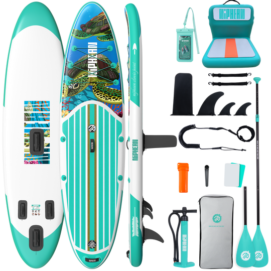Niphean Classic Clovis Point Series All-Round 10'6" Inflatable Stand Up Paddle Board Set
