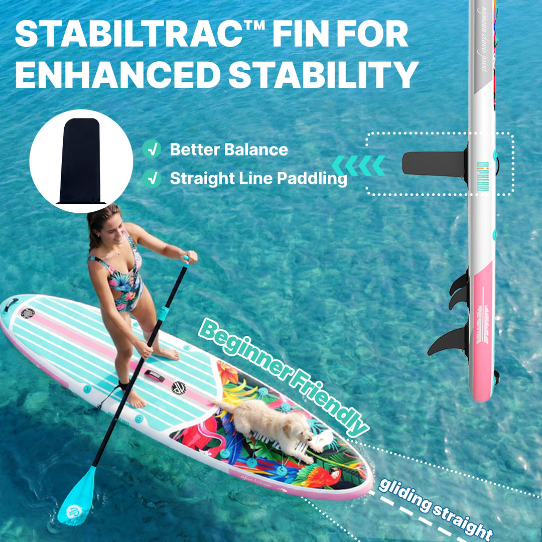 Niphean Classic Clovis Point Series All-Round 10'6" Inflatable Stand Up Paddle Board Set|20260305001.png|Recycled materials