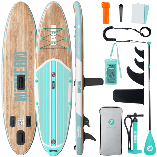 Niphean Classic Clovis Point Series All-Round 10'6" Inflatable Stand Up Paddle Board Set