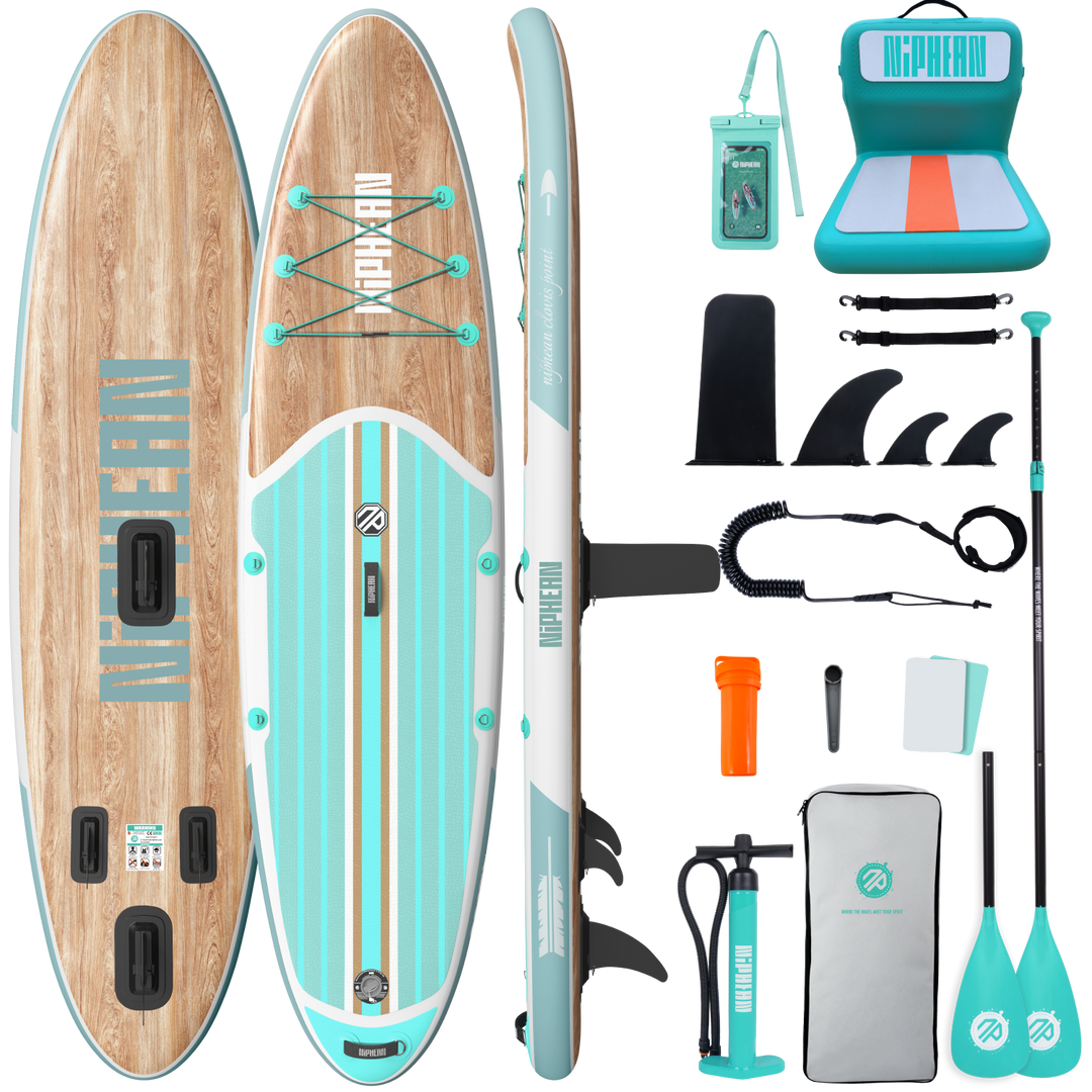 Niphean Classic Clovis Point Series All-Round 10'6" Inflatable Stand Up Paddle Board Set