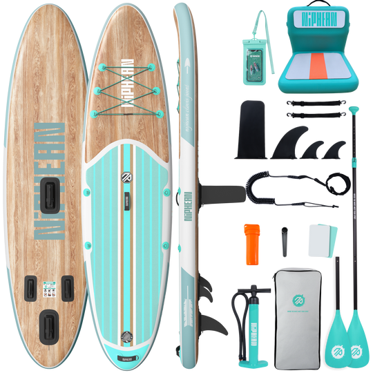 Niphean Classic Clovis Point Series All-Round 10'6" Inflatable Stand Up Paddle Board Set