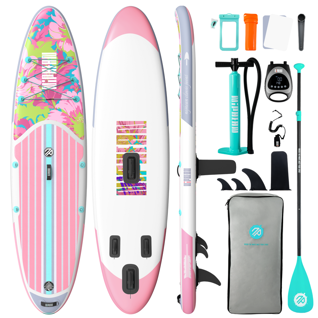 Niphean Classic Clovis Point Series All-Round 10'6" Inflatable Stand Up Paddle Board Set|20260305001.png|Recycled materials