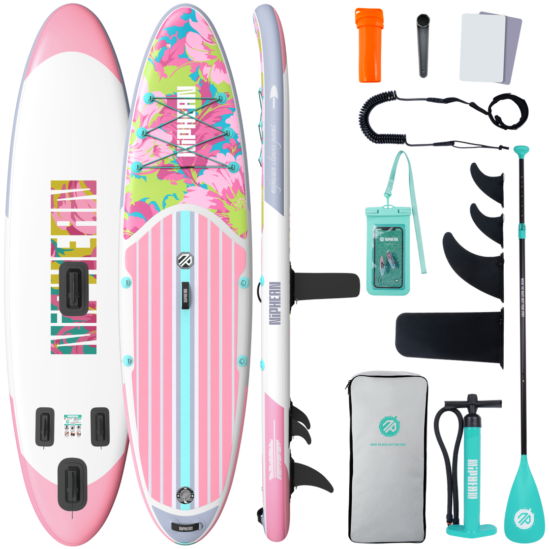 Niphean Classic Clovis Point Series All-Round 10'6" Inflatable Stand Up Paddle Board Set