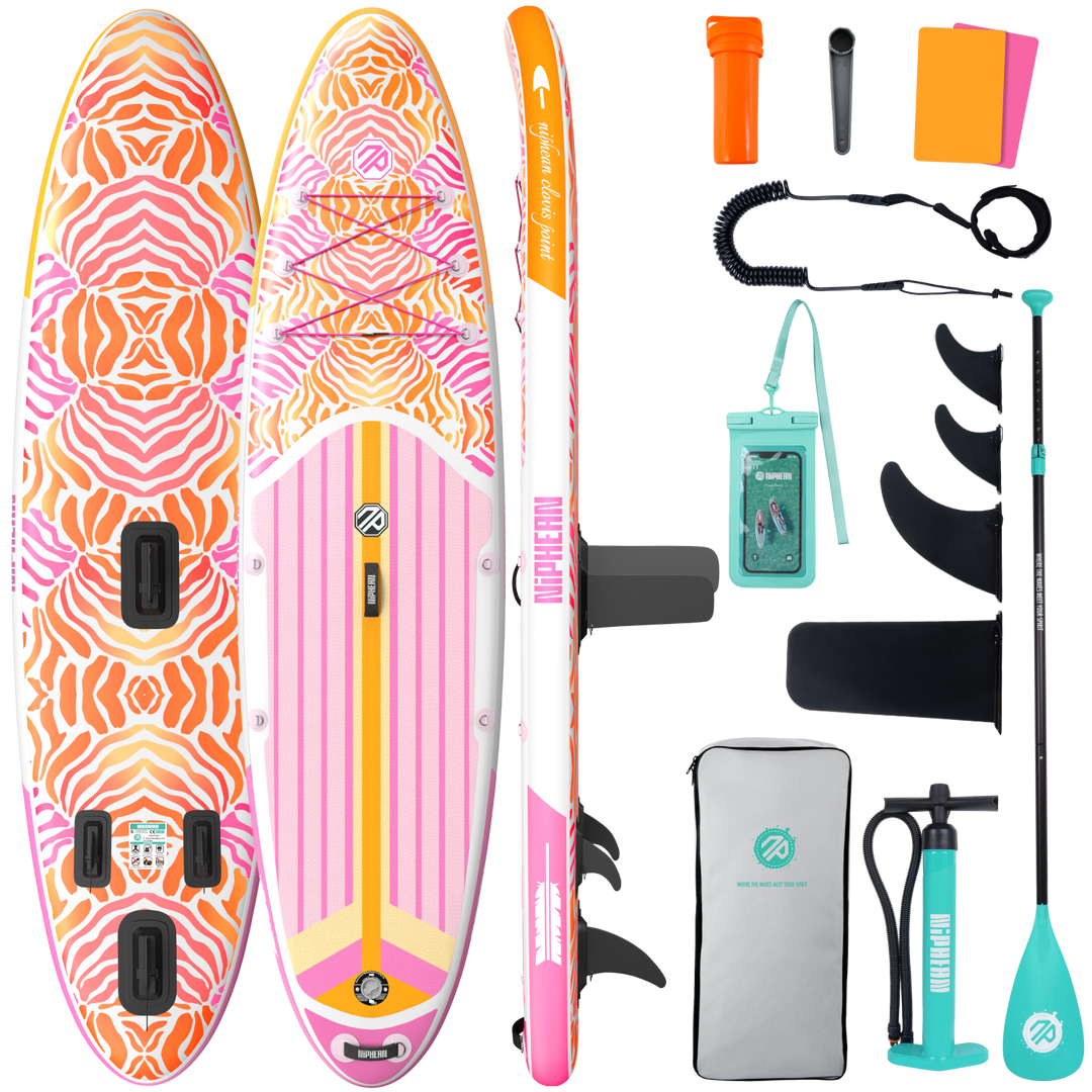 Niphean Classic Clovis Point Series All-Round 10'6" Inflatable Stand Up Paddle Board Set