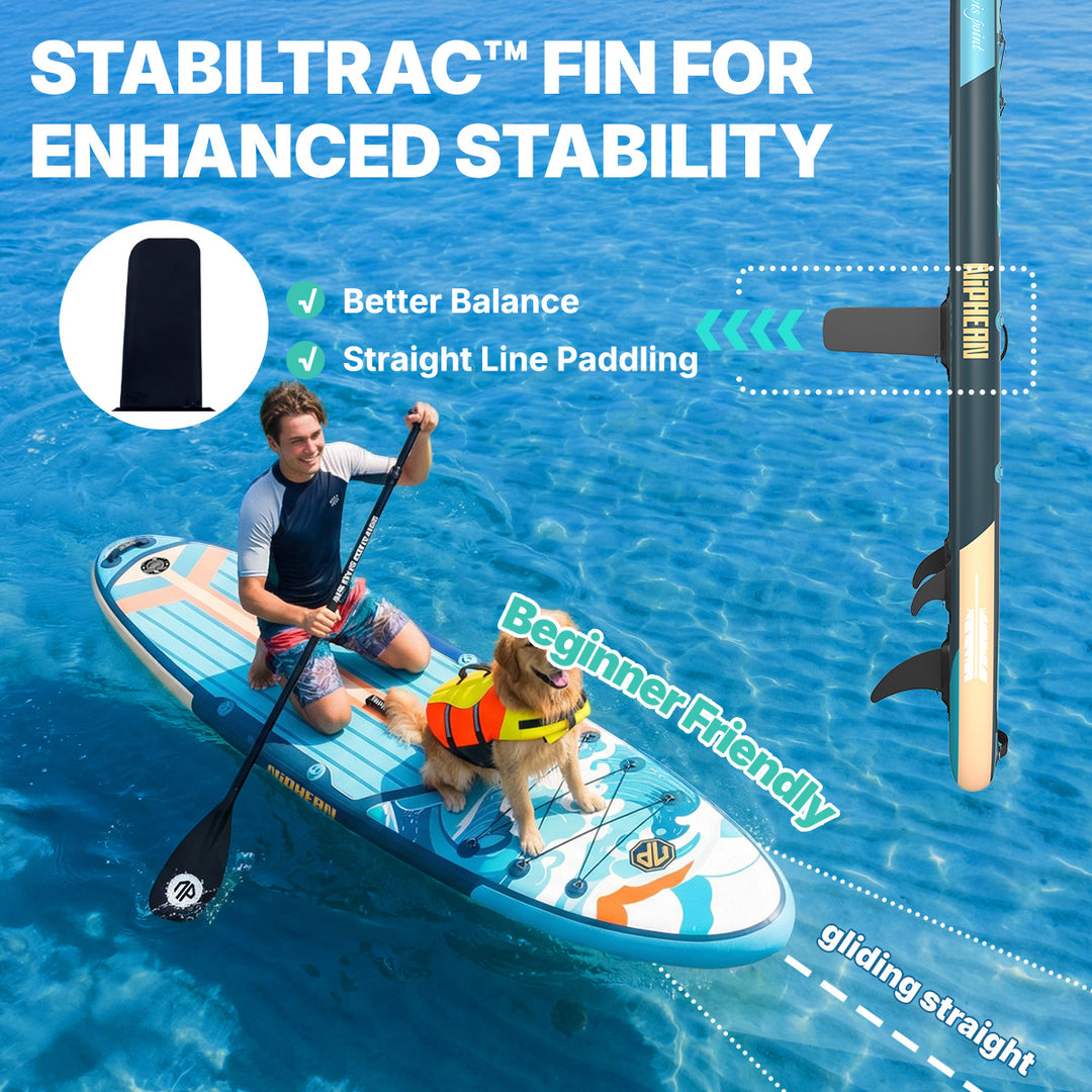 Niphean Classic Clovis Point Series All-Round 10'6" Inflatable Stand Up Paddle Board Set