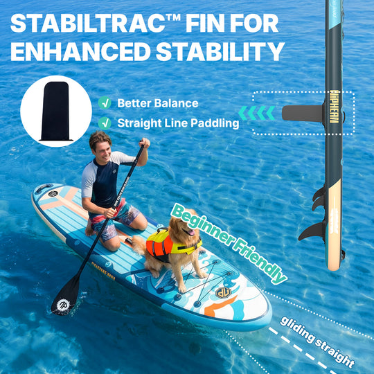 Niphean Classic Clovis Point Series All-Round 10'6" Inflatable Stand Up Paddle Board Set