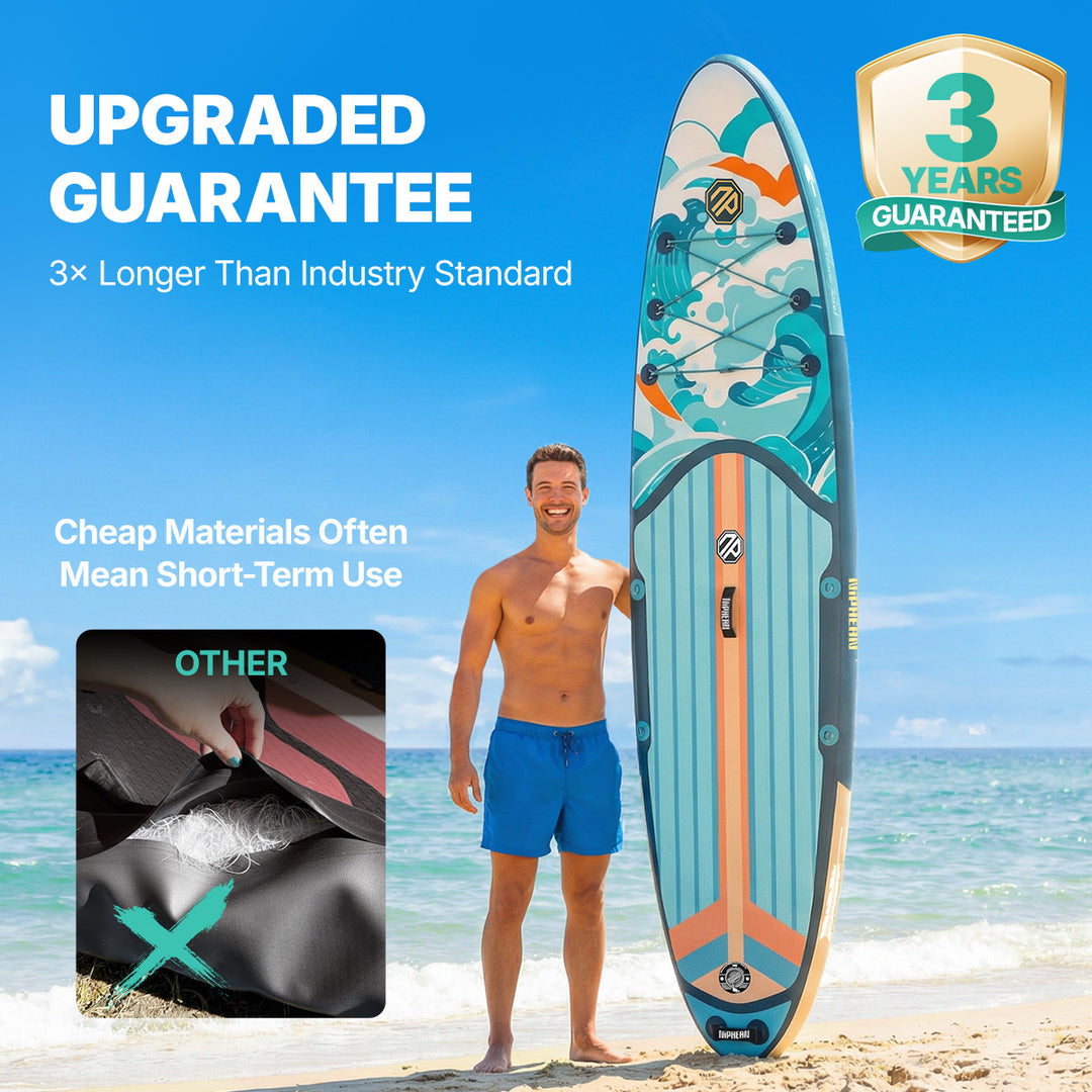 Niphean Classic Clovis Point Series All-Round 10'6" Inflatable Stand Up Paddle Board Set|20260305001.png|Recycled materials