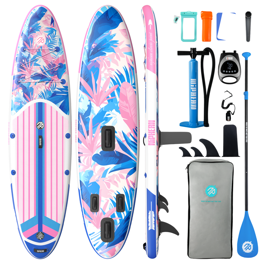 Niphean Classic Clovis Point Series All-Round 10'6" Inflatable Stand Up Paddle Board Set|20260305001.png|Recycled materials