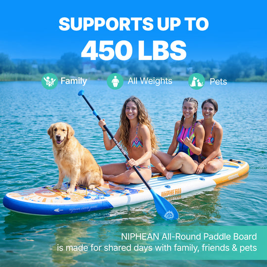 Niphean Classic Clovis Point Series All-Round 10'6" Inflatable Stand Up Paddle Board Set|20260305001.png|Recycled materials