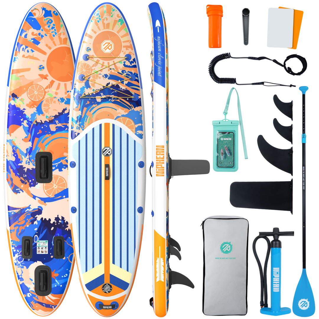 Niphean Classic Clovis Point Series All-Round 10'6" Inflatable Stand Up Paddle Board Set