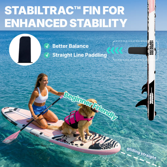 Niphean Classic Clovis Point Series All-Round 10'6" Inflatable Stand Up Paddle Board Set