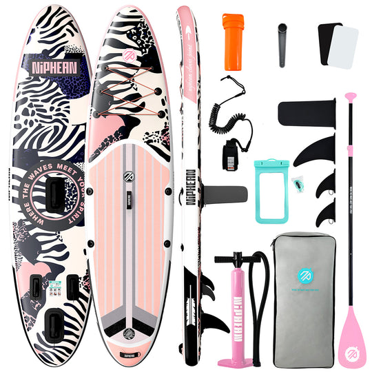 Niphean Classic Clovis Point Series All-Round 10'6" Inflatable Stand Up Paddle Board Set|20260305001.png|Recycled materials