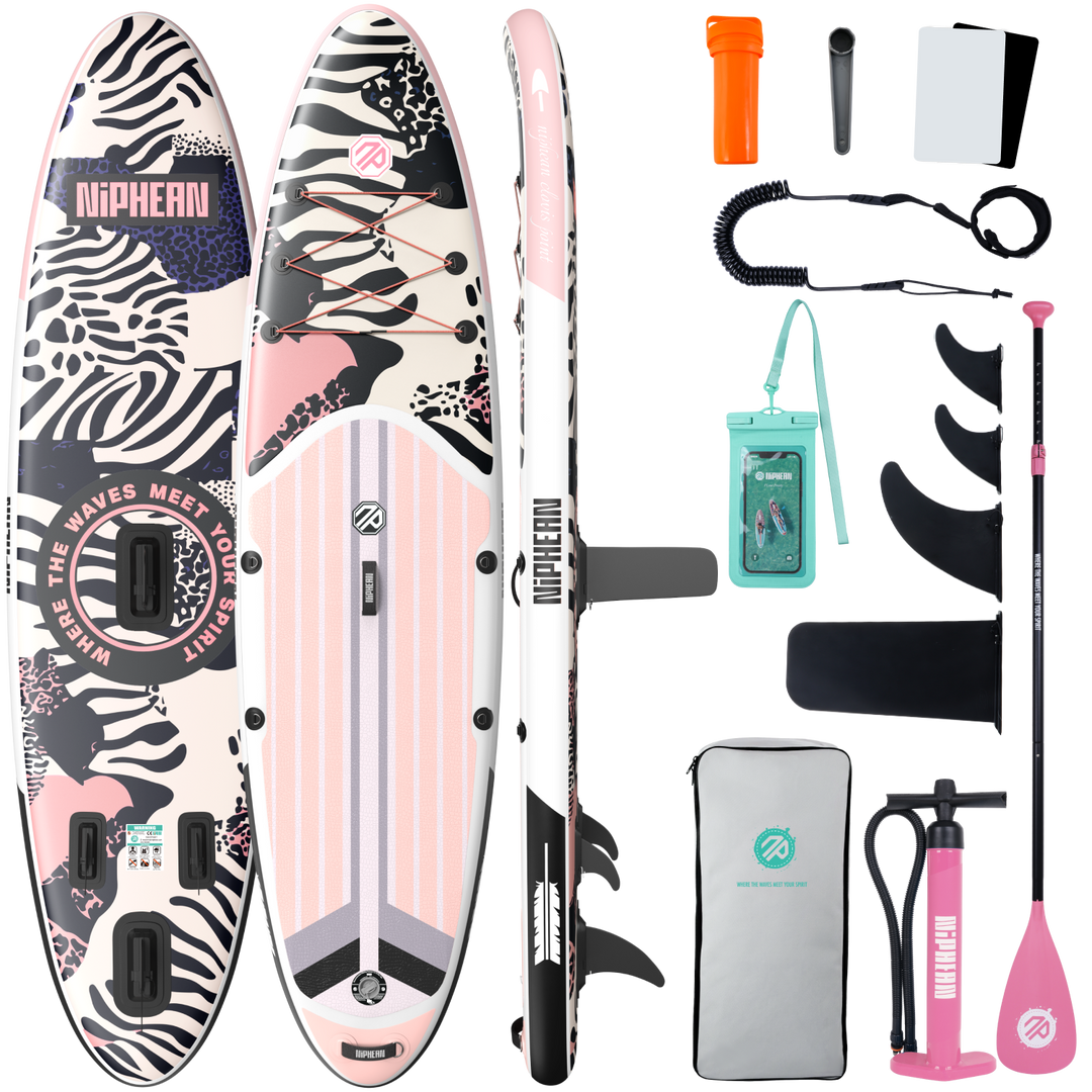 Niphean Classic Clovis Point Series All-Round 10'6" Inflatable Stand Up Paddle Board Set