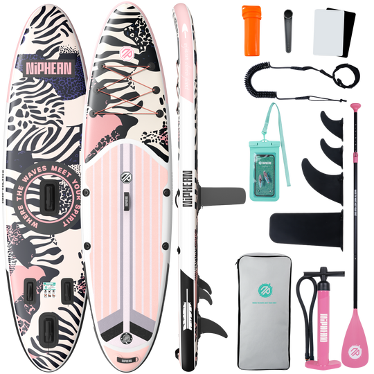 Niphean Classic Clovis Point Series All-Round 10'6" Inflatable Stand Up Paddle Board Set