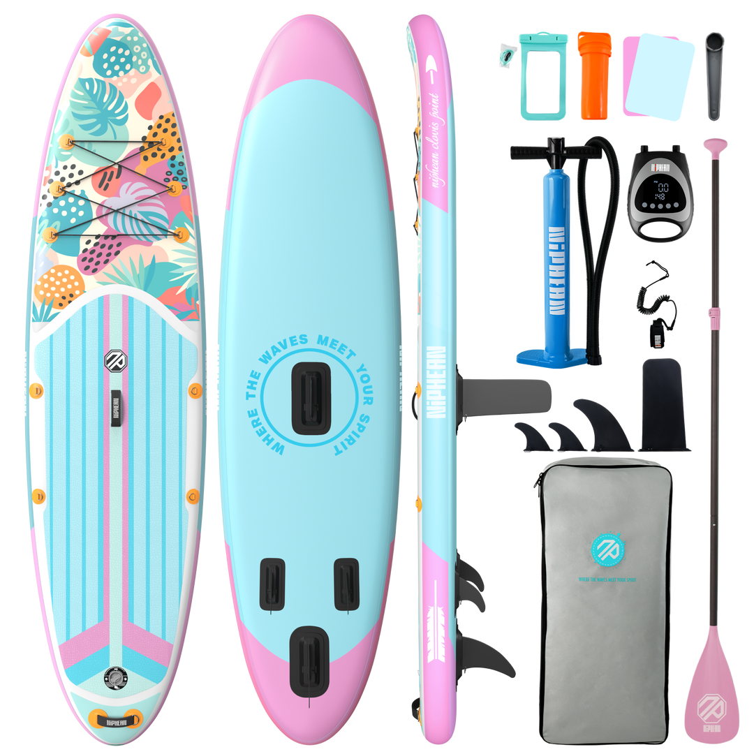 Niphean Classic Clovis Point Series All-Round 10'6" Inflatable Stand Up Paddle Board Set|20260305001.png|Recycled materials