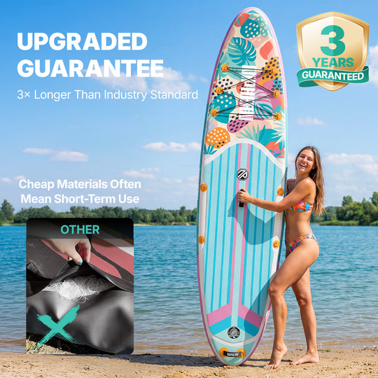 Niphean Classic Clovis Point Series All-Round 10'6" Inflatable Stand Up Paddle Board Set