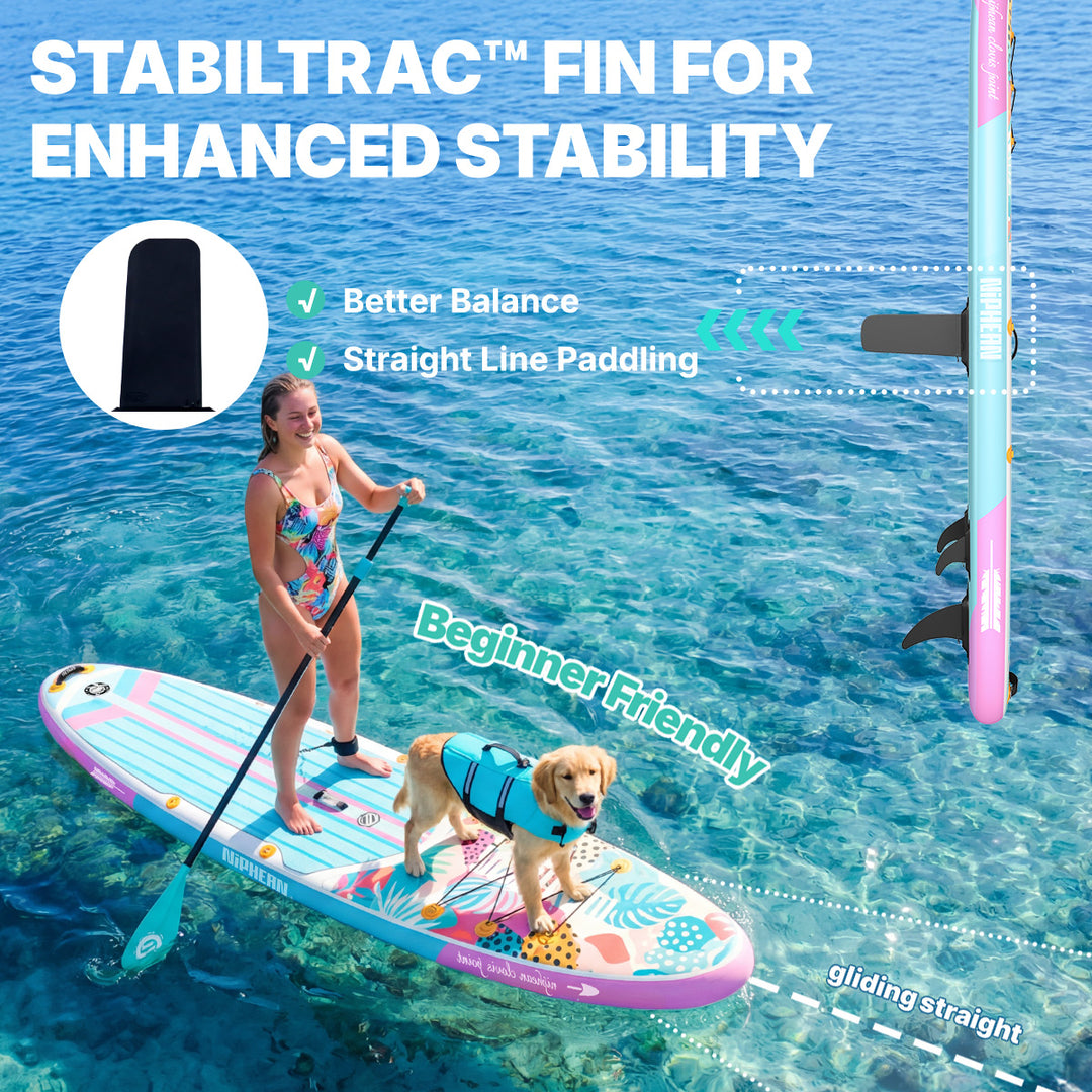 Niphean Classic Clovis Point Series All-Round 10'6" Inflatable Stand Up Paddle Board Set