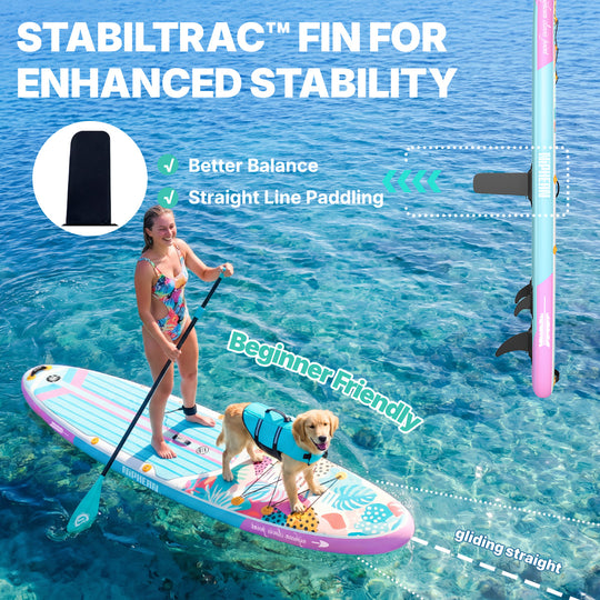 Niphean Classic Clovis Point Series All-Round 10'6" Inflatable Stand Up Paddle Board Set