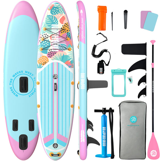 Niphean Classic Clovis Point Series All-Round 10'6" Inflatable Stand Up Paddle Board Set|20260305001.png|Recycled materials