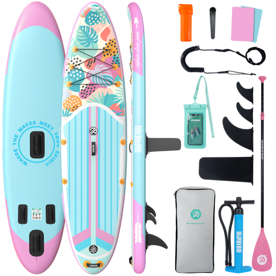 Niphean Classic Clovis Point Series All-Round 10'6" Inflatable Stand Up Paddle Board Set