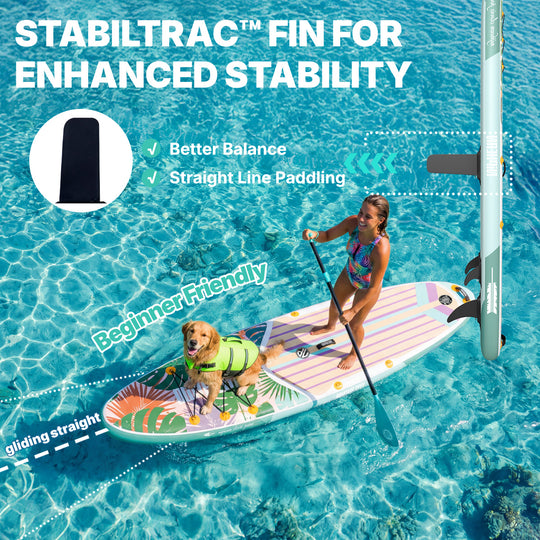 Niphean Classic Clovis Point Series All-Round 10'6" Inflatable Stand Up Paddle Board Set