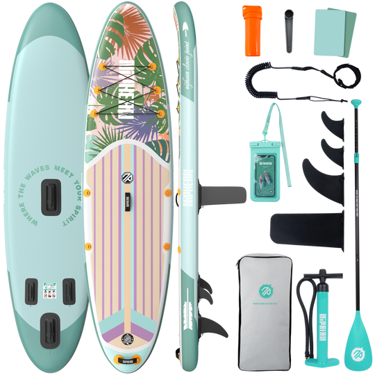 Niphean Classic Clovis Point Series All-Round 10'6" Inflatable Stand Up Paddle Board Set