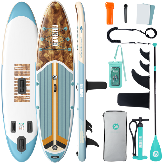 Niphean Classic Clovis Point Series All-Round 10'6" Inflatable Stand Up Paddle Board Set