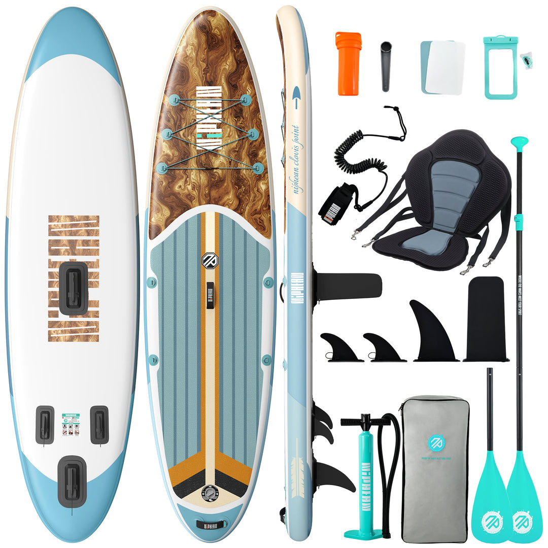 Niphean Classic All-Round 10'6" Inflatable Stand Up Paddle Board--