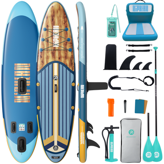 Niphean Classic Clovis Point Series All-Round 10'6" Inflatable Stand Up Paddle Board Set