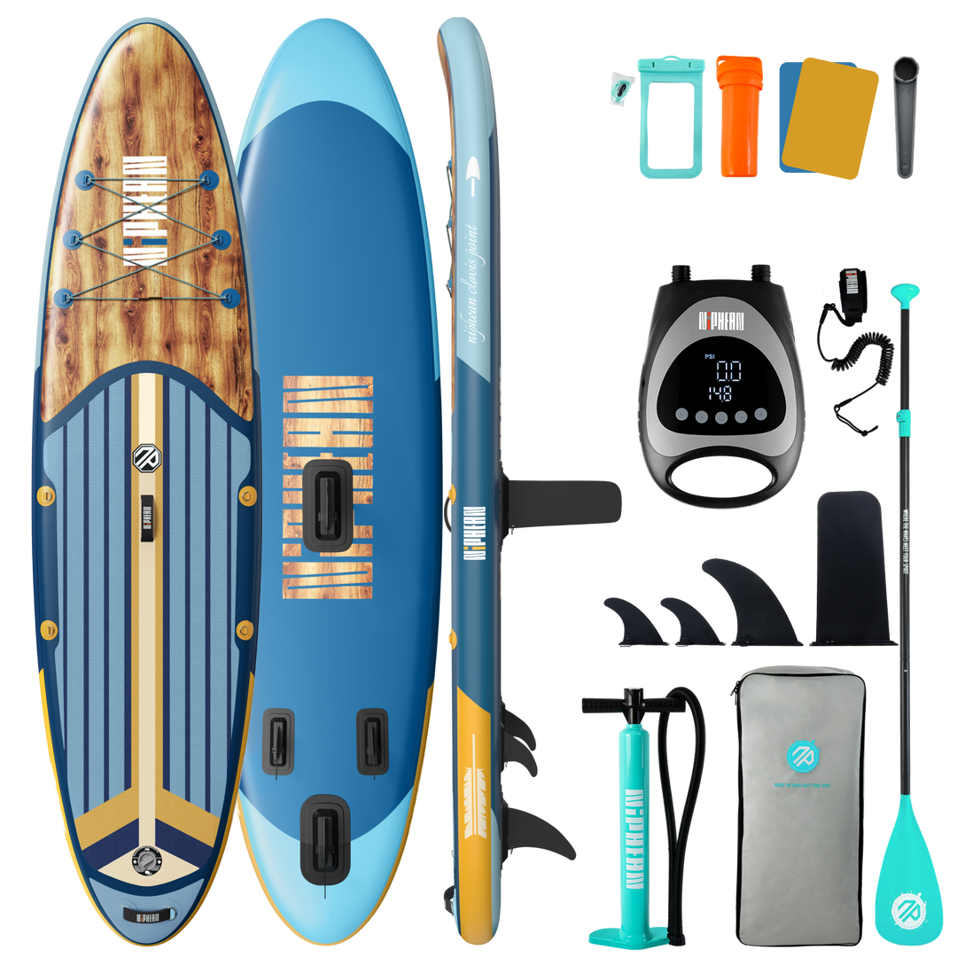 Niphean Classic Clovis Point Series All-Round 10'6" Inflatable Stand Up Paddle Board Set|20260305001.png|Recycled materials