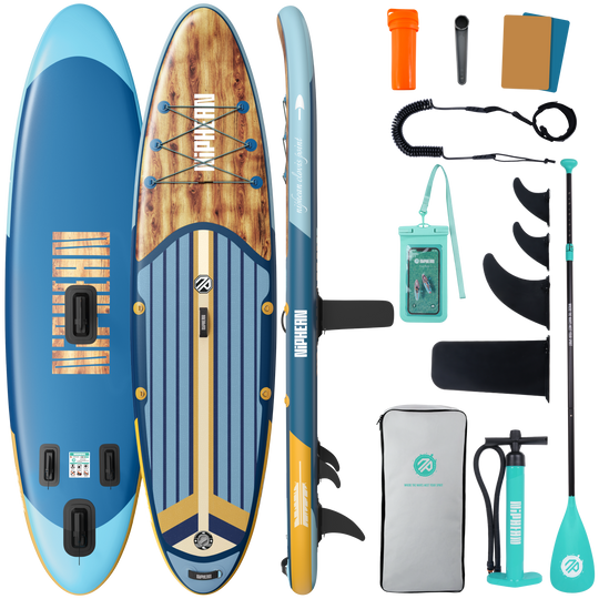 Niphean Classic Clovis Point Series All-Round 10'6" Inflatable Stand Up Paddle Board Set
