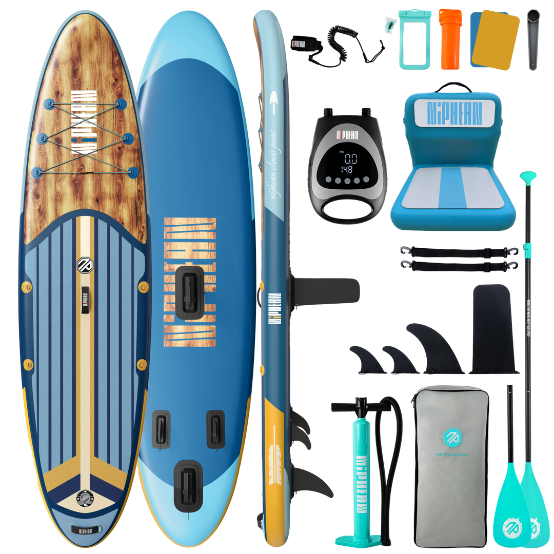 Niphean Classic Clovis Point Series All-Round 10'6" Inflatable Stand Up Paddle Board Set|20260305001.png|Recycled materials