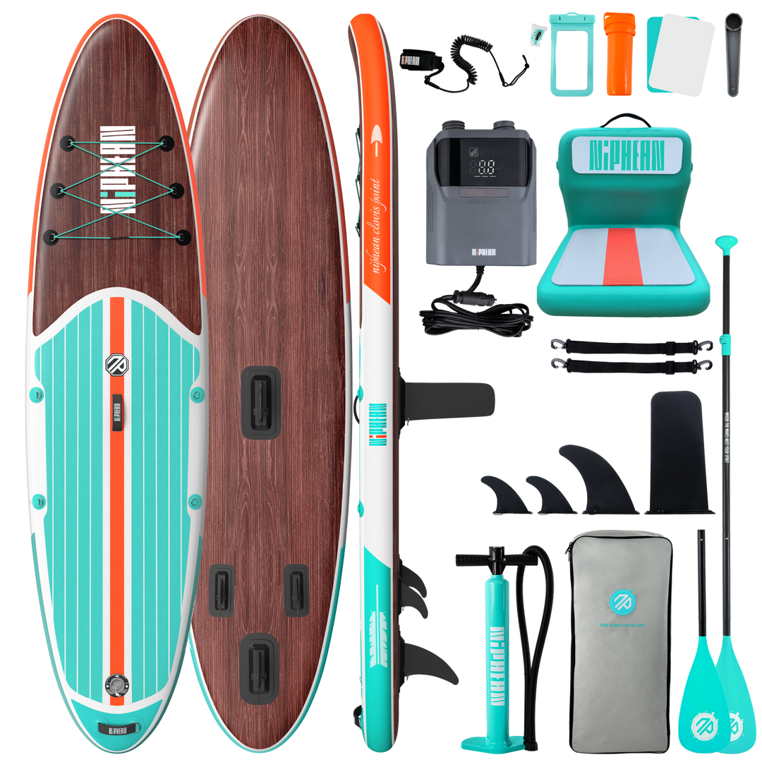 Niphean Classic All-Round 10'6" Inflatable Stand Up Paddle Board Set