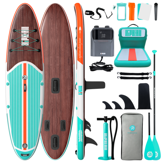 Niphean Classic All-Round 10'6" Inflatable Stand Up Paddle Board Set