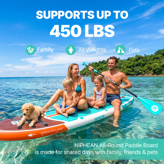 Niphean Classic All-Round 10'6" Inflatable Stand Up Paddle Board Set
