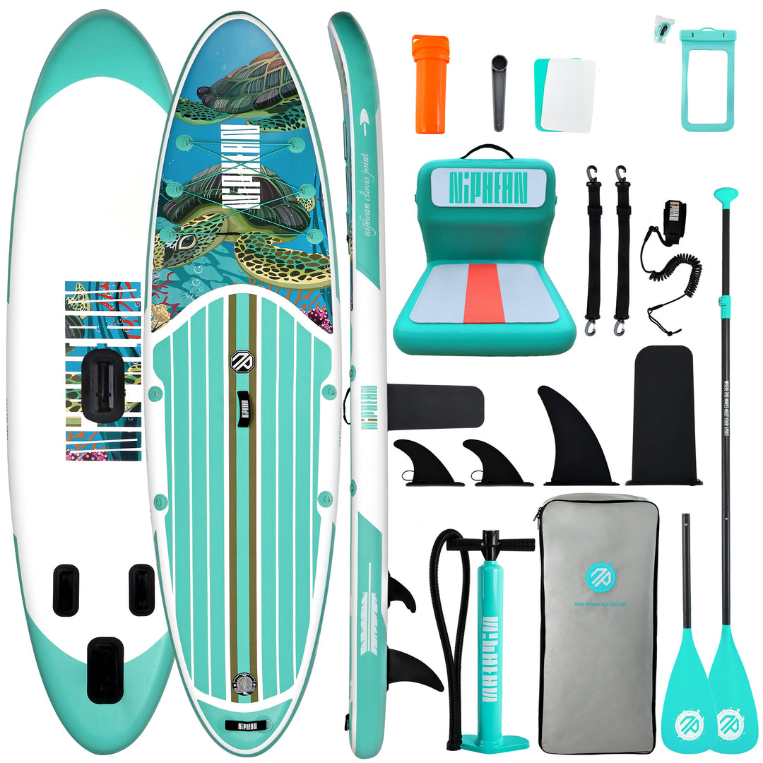 Niphean Classic Clovis Point Series All-Round 10'6" Inflatable Stand Up Paddle Board Set|20260305001.png|Recycled materials