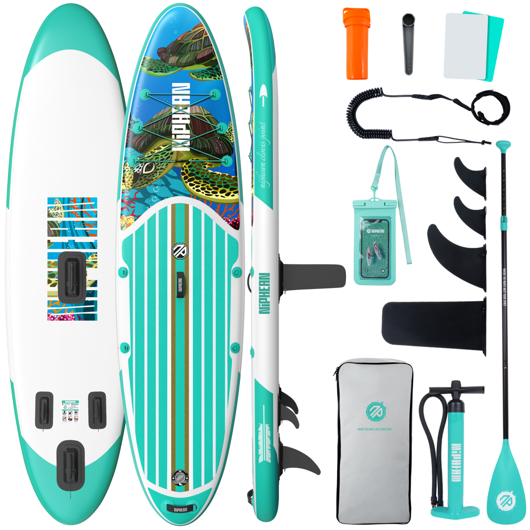 Niphean Classic Clovis Point Series All-Round 10'6" Inflatable Stand Up Paddle Board Set
