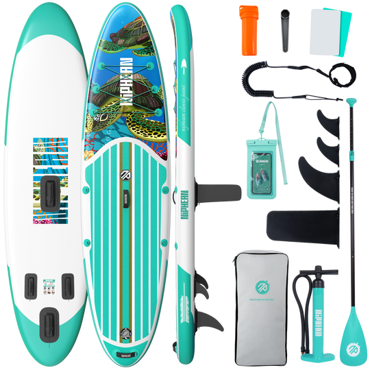 Niphean Classic Clovis Point Series All-Round 10'6" Inflatable Stand Up Paddle Board Set