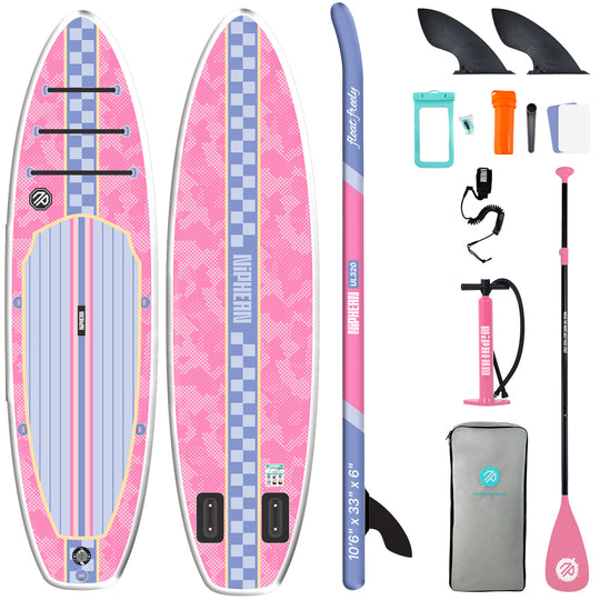 Niphean Inflatable Paddle Board 10'6" Ultralight Stand Up Paddleboard--