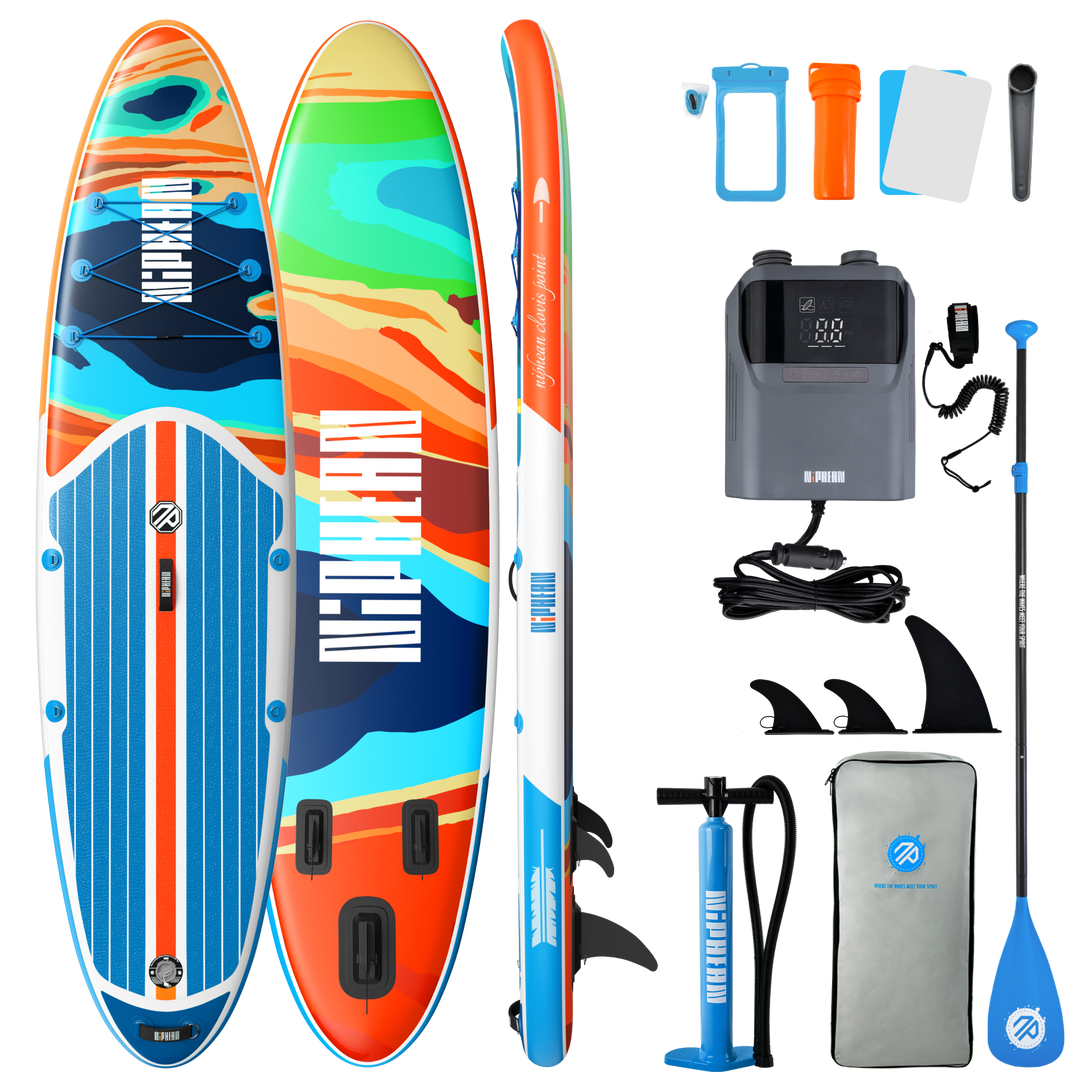 Niphean Classic All-Round 10'6" Inflatable Stand Up Paddle Board Set