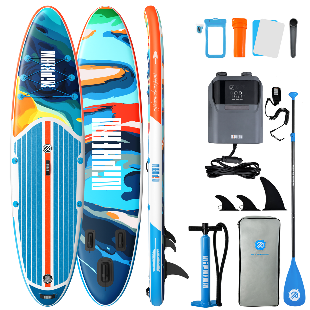 Niphean Classic All-Round 10'6" Inflatable Stand Up Paddle Board Set