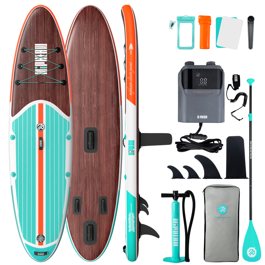 Niphean Classic All-Round 10'6" Inflatable Stand Up Paddle Board Set