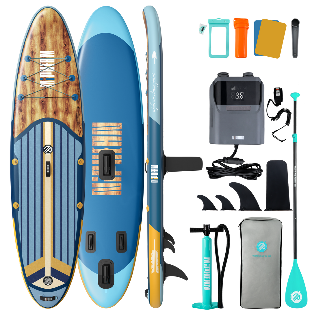 Niphean Classic All-Round 10'6" Inflatable Stand Up Paddle Board Set
