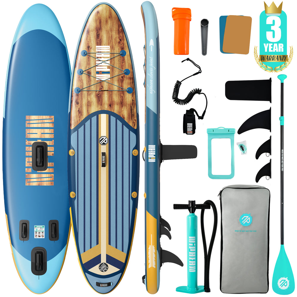 Niphean Classic All-Round 10'6" Inflatable Stand Up Paddle Board Set