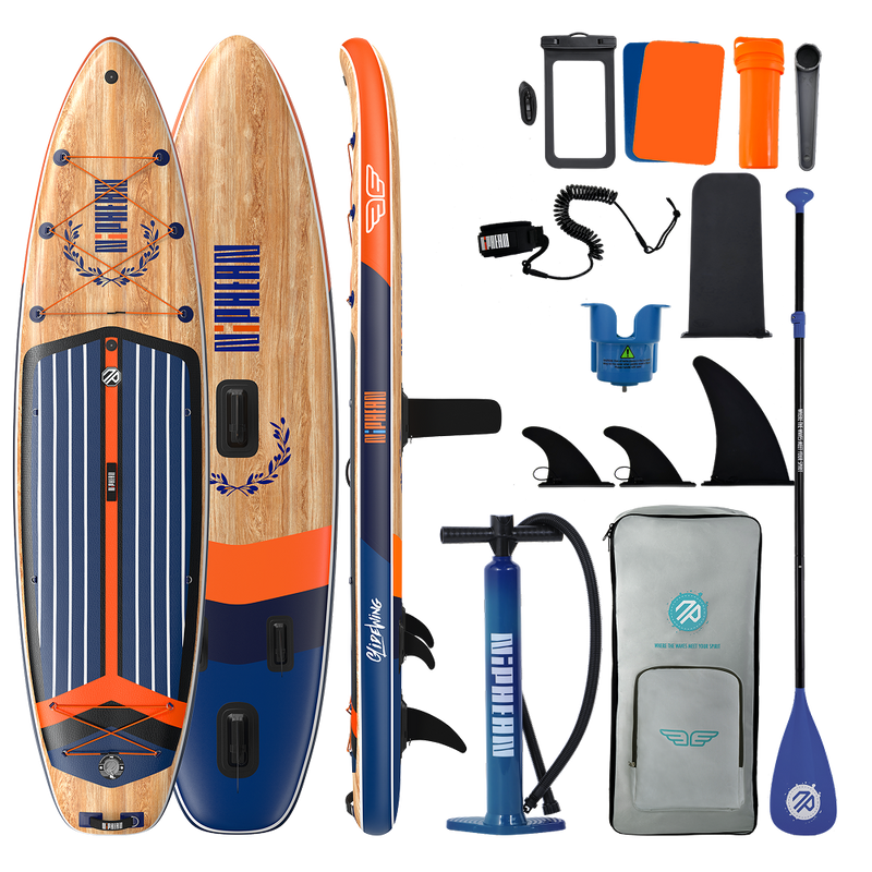 Niphean Classic All-Round 11' Inflatable Stand Up Paddle Board Set